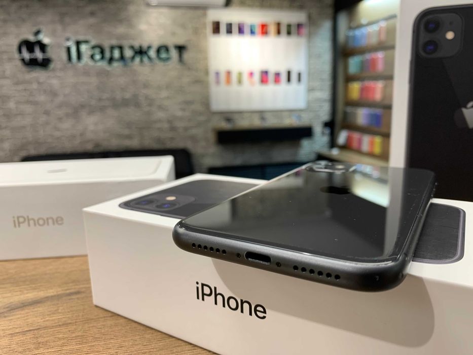 iPhone 11 128GB (Black) Neverlock. Кредит. Гарантія.
