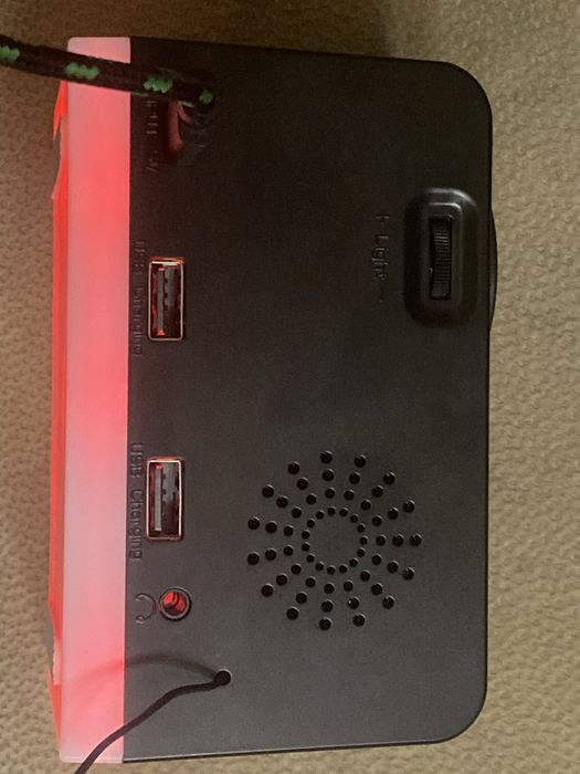 Radio budzik led RGB
