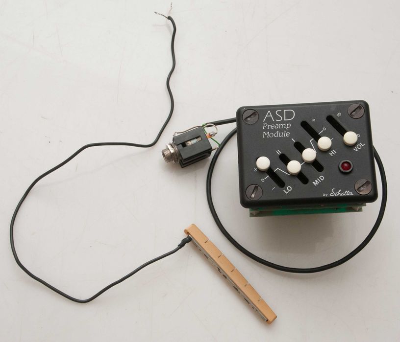 Vários Pickups para instrumentos acústicos, Shadow, Schaller