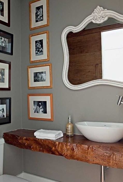 Espelho belíssimo para adaptar a um móvel