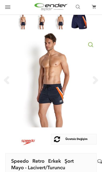Крутейшие мужские нейлоновые спортивные пляжные шорты Speedo Retro оригинал