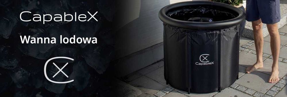 WANNA Beczka DO MORSOWANIA XXL 420L Termometr Duży i SOLIDNY Basen