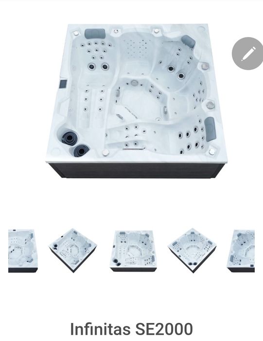 Jacuzzi ogrodowe infinitas se2000 nowość!