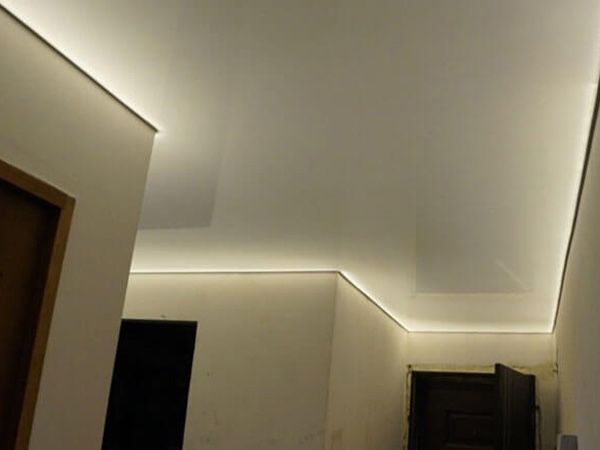 Натяжні стелі. Освітлення