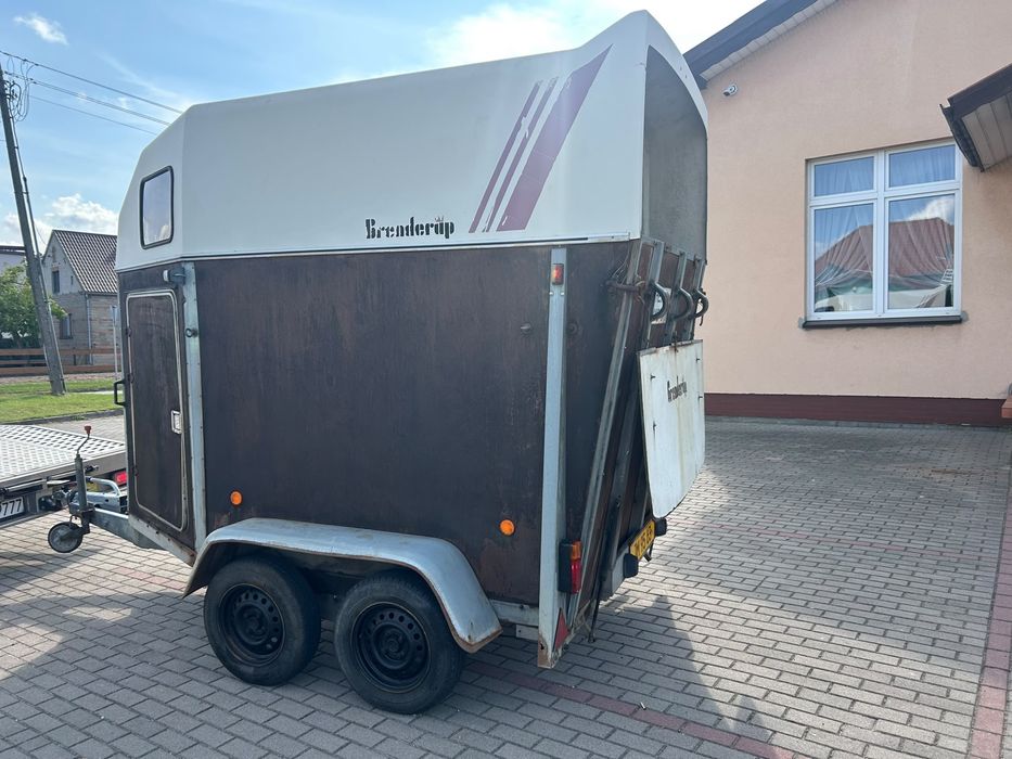 Przyczepa dla koni dmc 1500kg zarejestrowana w PL