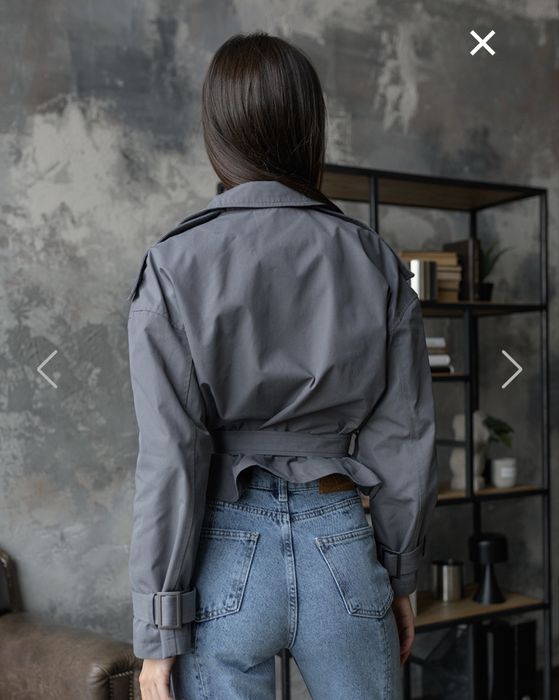 Тренч STAFF графіт колір