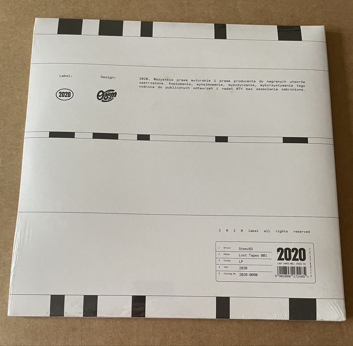 Winyl Steez83 Pro8l3m Lost Tapes 001 2LP czarne 10” vinyl Steez nowy