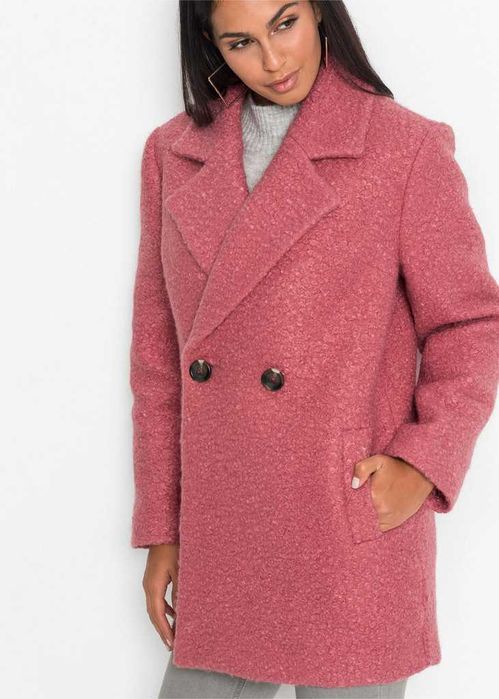 Nowy Płaszcz, trencz Bodyflirt rozm. 40 kolor malinowy