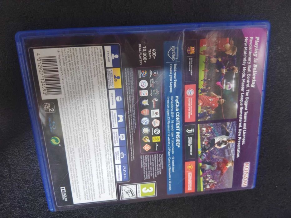 EFootball Pro Evolution Soccer 2020 PS4