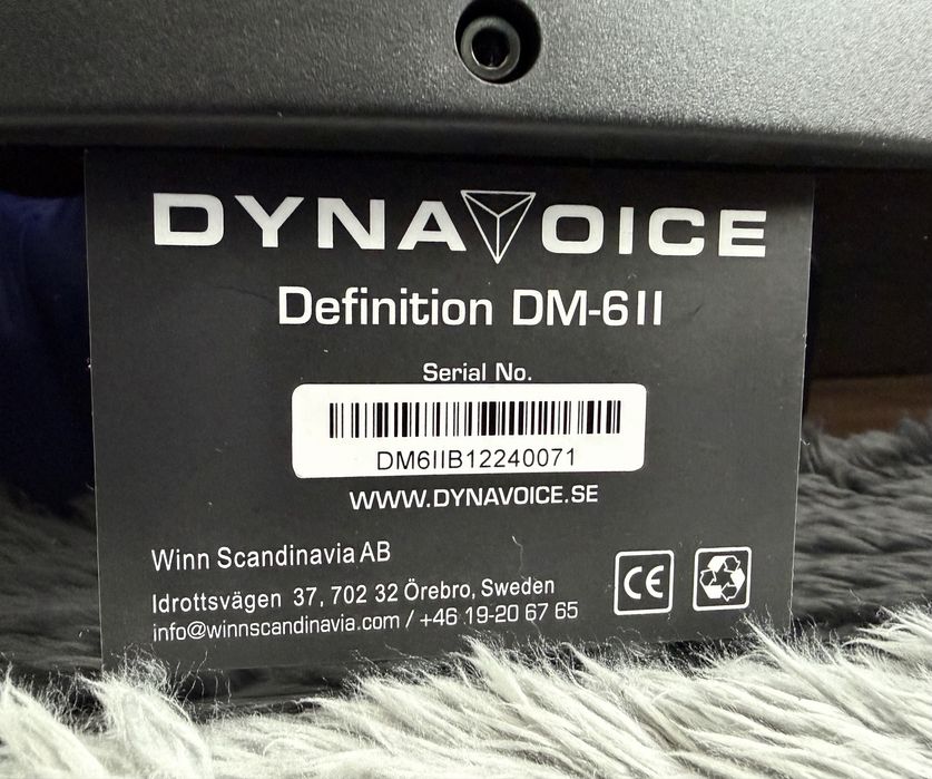Kolumny Dynavoice DM-6II black nowa wersja