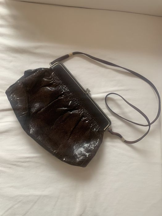 Carteira em pele verdadeira