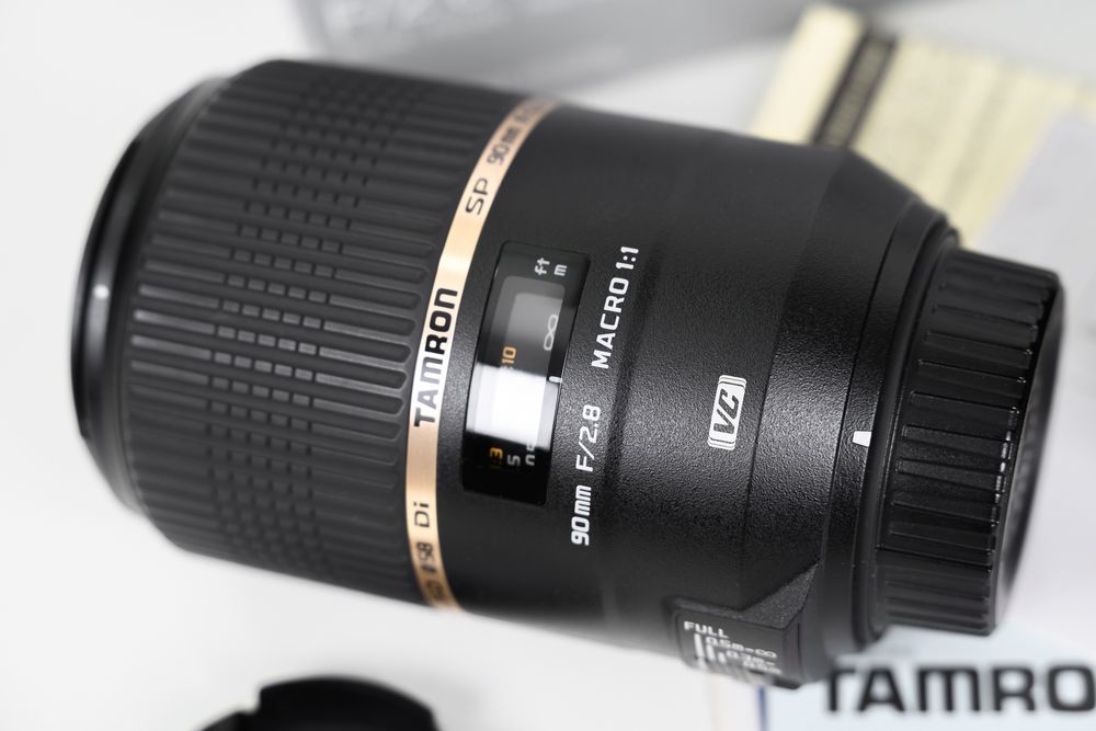 Макро объектив Tamron SP 90mm для nikon f2.8 1:1  macro VC USD Di made