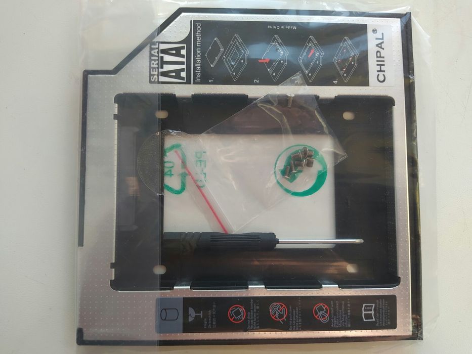 Optibay карман переходник для ноутбука SSD 9.5мм