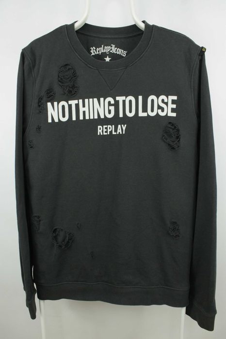 Стильний лімітований світшот кофта Replay Limited Edition Sweatshirt Л