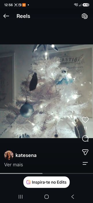 Arvore Natal branca