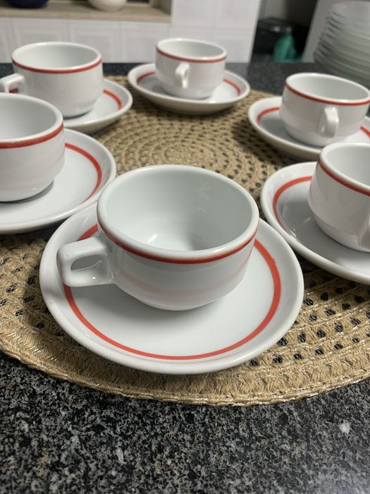 6 conjuntos de café