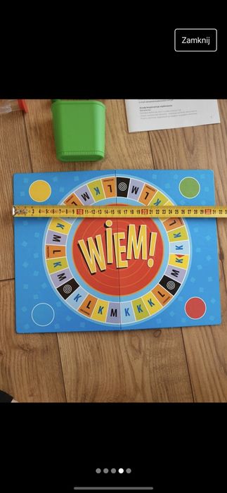 Gra rodzinna Wiem ! Gra zabawa nauka Alexanderkomplet jest nowy