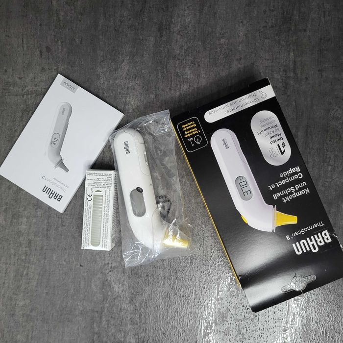 Braun thermoscan 3 elektroniczny termometr do ucha
