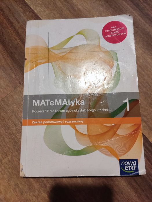 Matematyka podręcznik 1 zakres podstawowy i rozszerzony Nowa Era