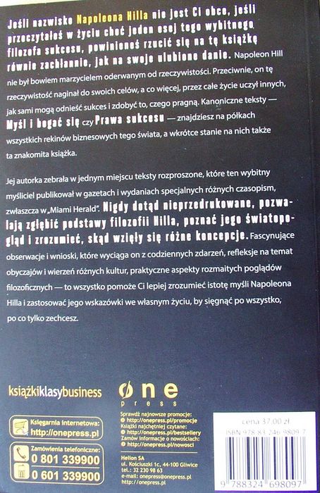Naukowe Podstawy Sukcesu NAPOLEONA HILLA - Napoleon Hill