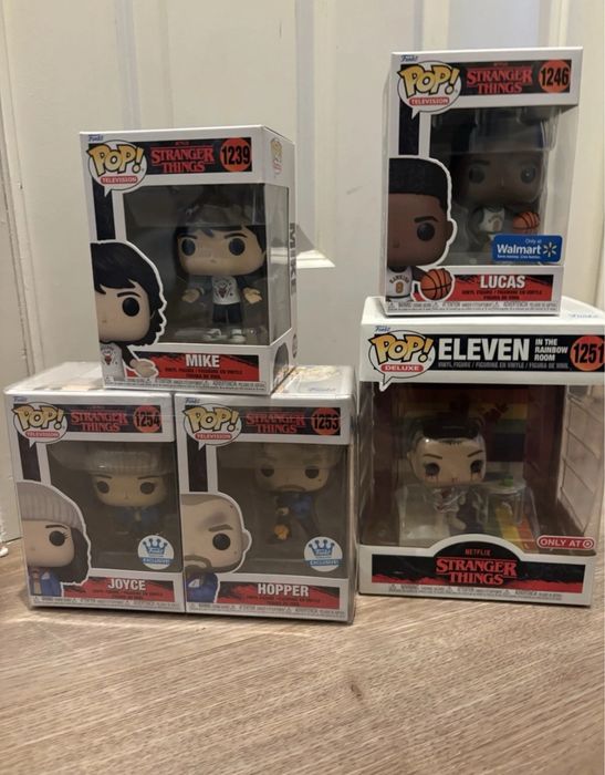 Фігурки Funko Pop Stranger Things Дивні Дива Mike Steve Will Dustin