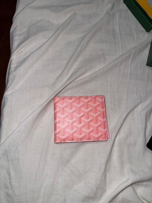 Carteira goyard rosa