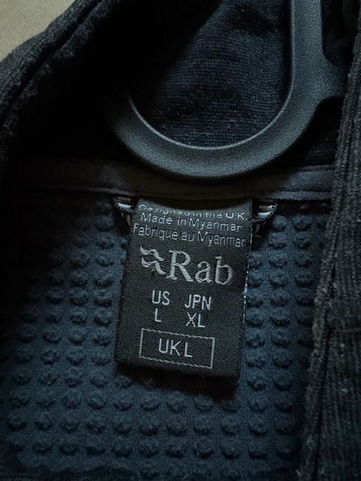 Rab Nucleus Jacket Thermic Bluza Polar Outdoor Hiking  Gorpcore YKK