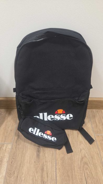 Nowy Plecak Ellese Czarny + piórnik