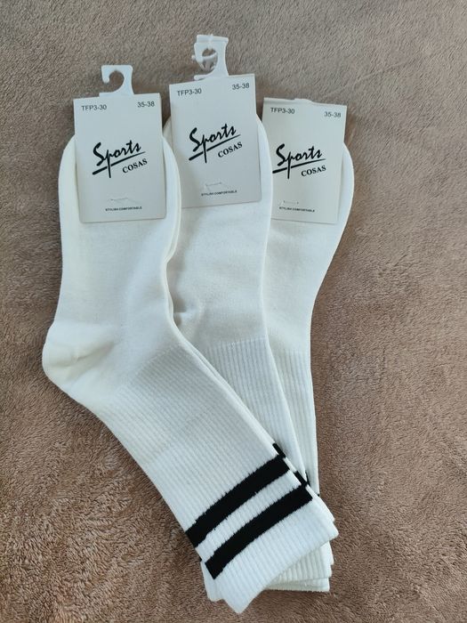 Wysokie Oldschoolowe Skarpetki 38-39