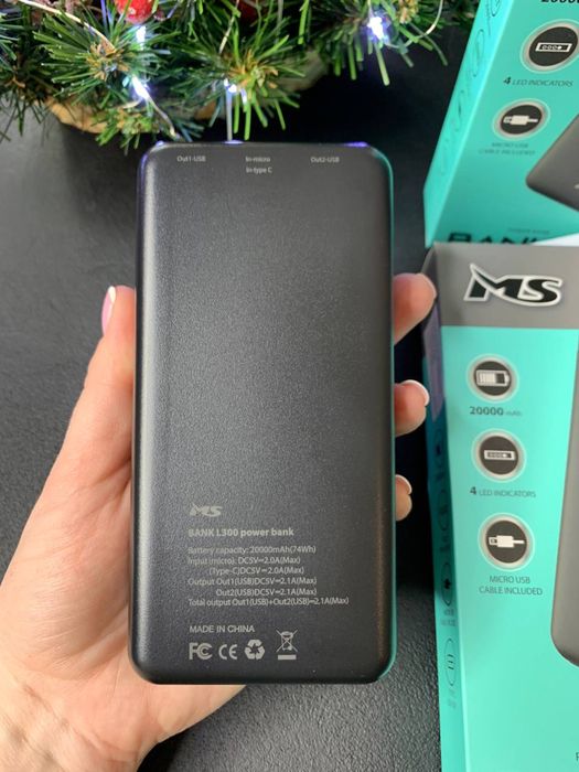 Павербанк MS BANK L300 20000mAh