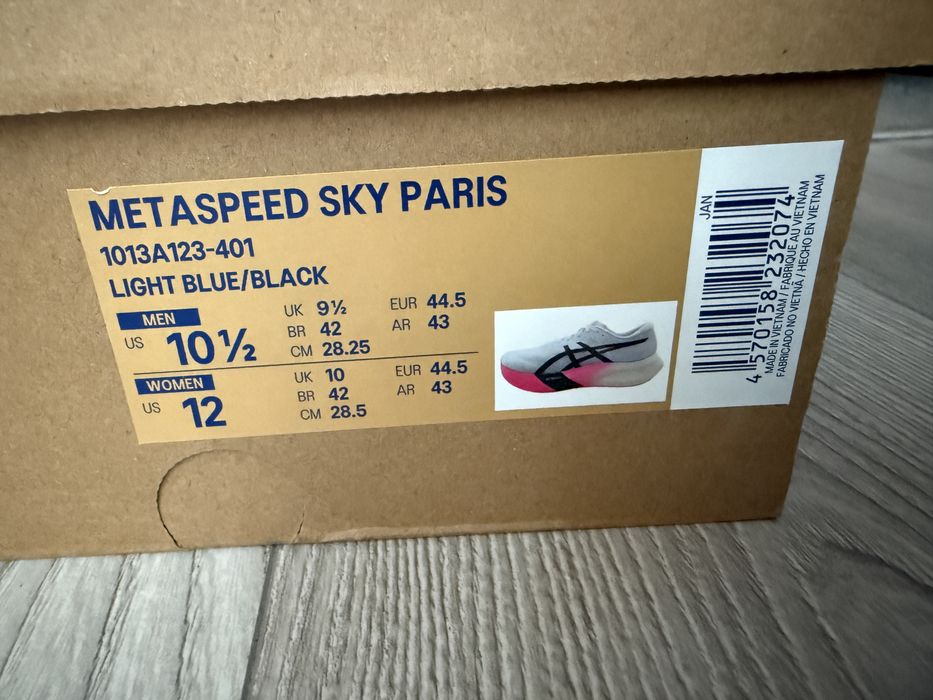ASICS Metaspeed Sky Paris  44,5 Gratis Dowóz Śląsk