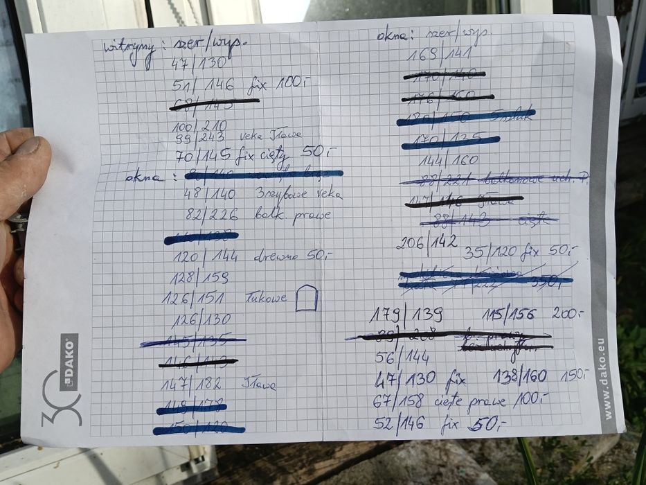 WYPRZEDAŻ!!! Okna z demontażu.