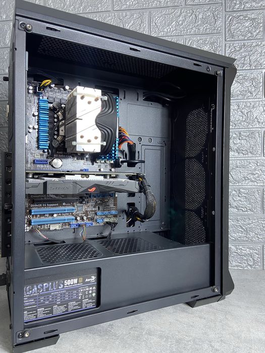 Игровой ПК,Компьютер(i7-3770,DDR3 16GB,GTX 1050 Ti,SSD 240GB,HDD 500)