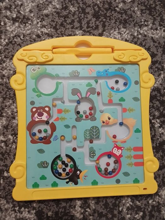 Рибалка,  магнітний лабіринт,  доміно, балансир рахівниця