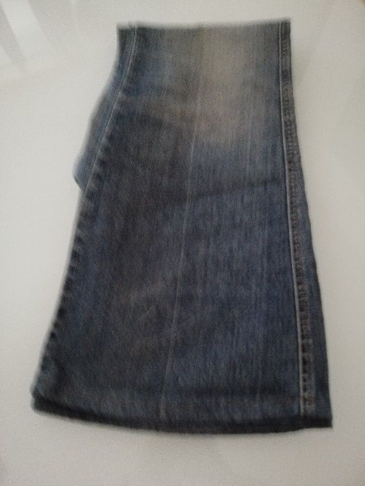 Calças ganga ZARA (estilo retro boca de sino).