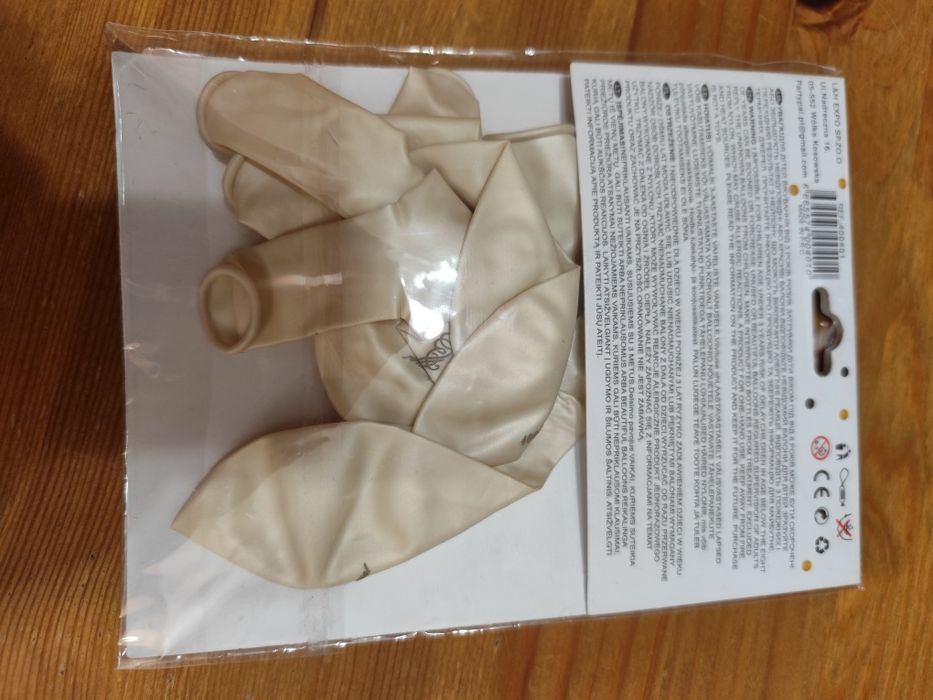 Balony ślubne  6 sztuk
