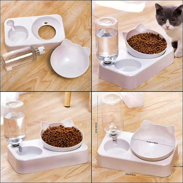 Годівниця для тварин з дозатором води