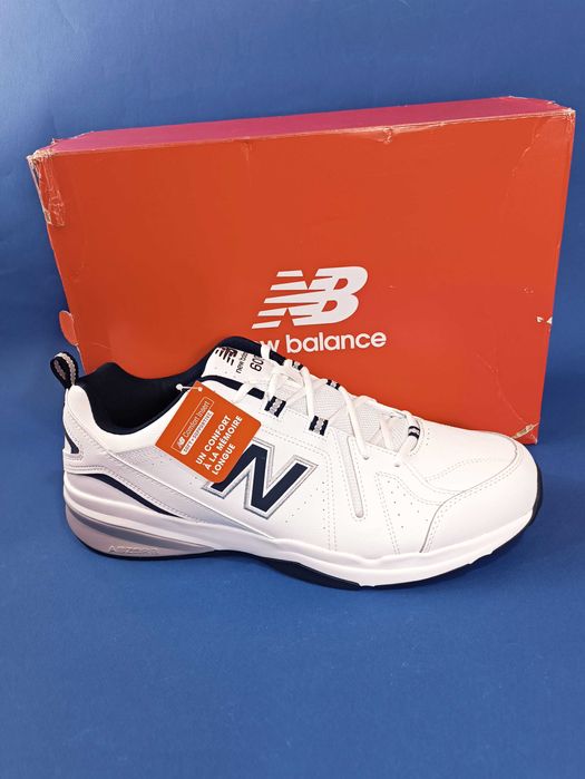 Чоловічі білі кросівки New Balance 608 - 51 і 52 розмір