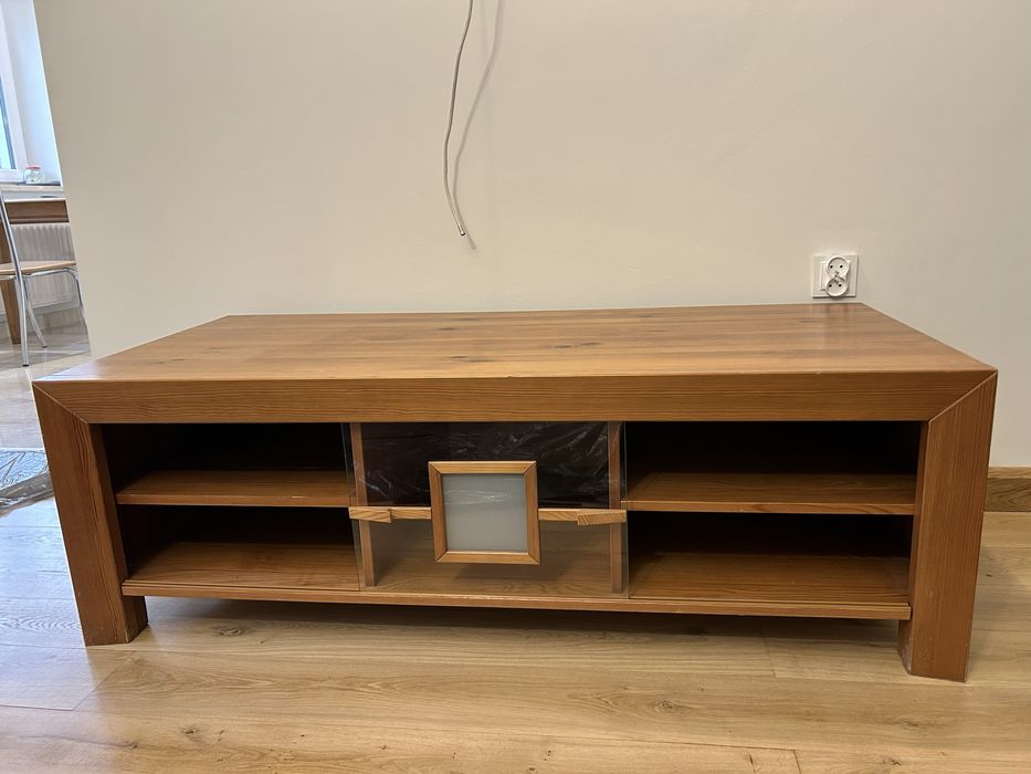 Zestaw mebli sosnowych 4 elementowy