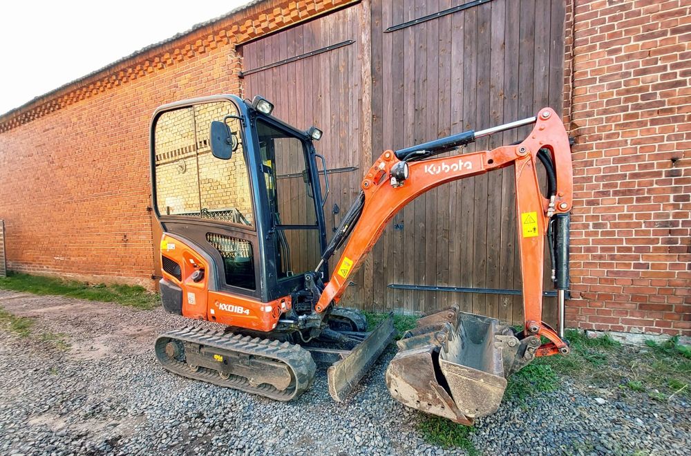 Minikoparka Kubota KX018  2020 rok