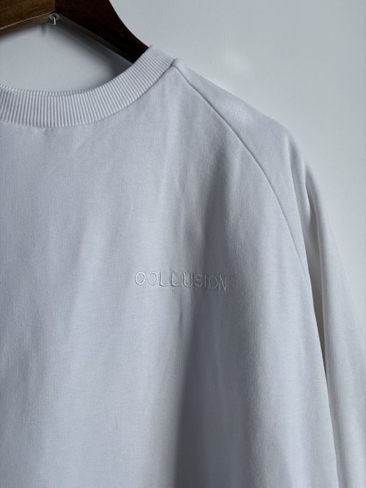 biała bluza collusion l