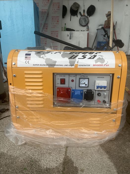 Gerador a Gasolina 9.5HP MH9000.5SH – 230V / Trifásico – NOVO