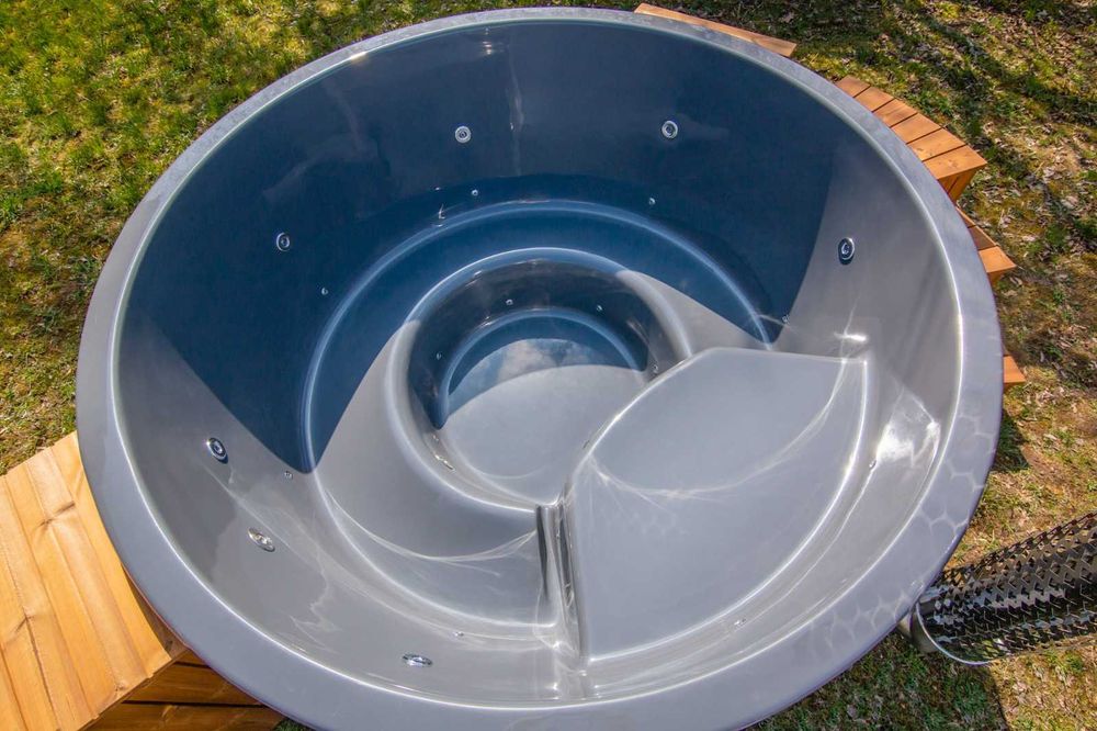 Balia Ogrodowa Bania Jacuzzi Gorąca Beczka Cała Polska