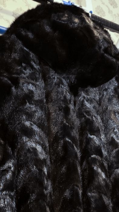 Норковая шуба из кусочков | Отличное состояние | Классика