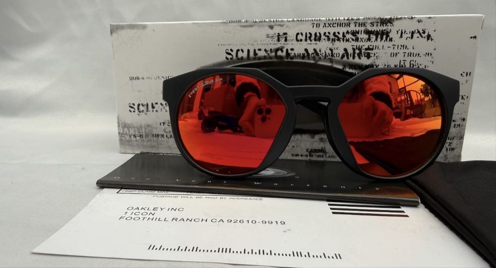 Окуляри Oakley Hydra  Black / Orange Оригінал ФОП