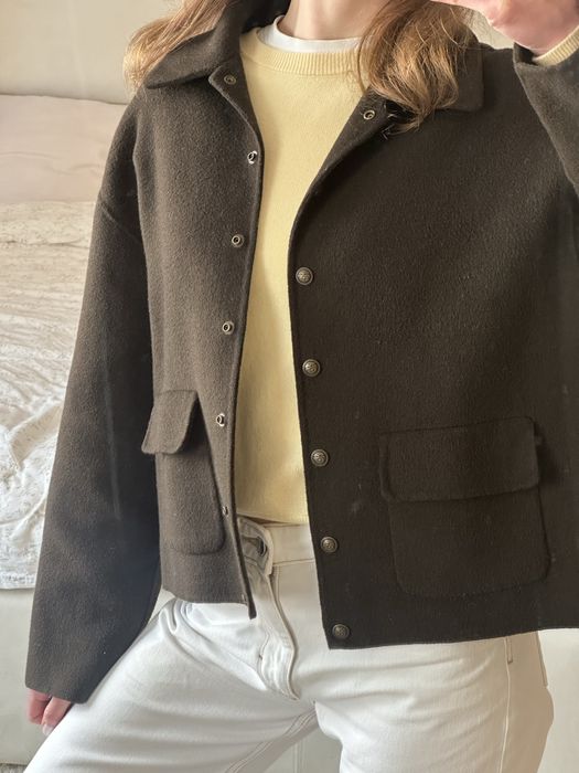 шерстяний жакет Massimo Dutti