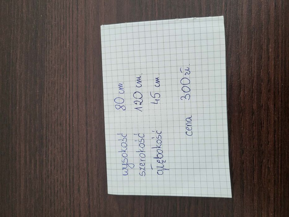 Rezerwacja: Komoda do pokoju/salonu