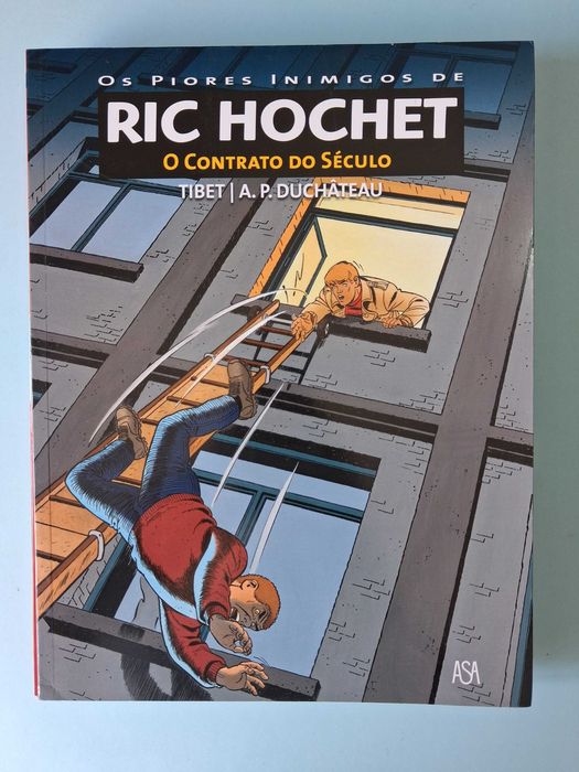 RIC HOCHET - Coleção Álbuns da Editora Asa / Público em capa mole.