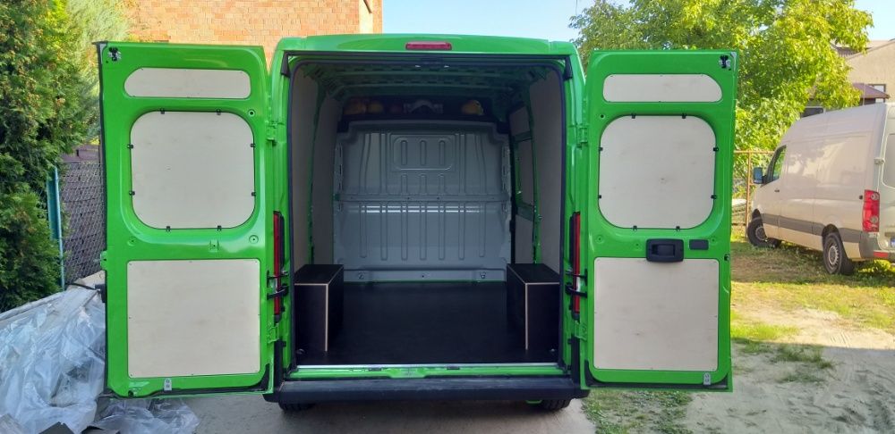 Zabudowa busa, paki Fiat Ducato L3H2 podłoga, boki, nadkola