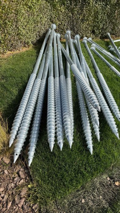 Винтовые сваи под ключ геошурупи Сваи винтовые гвинтові палі Геошурупи